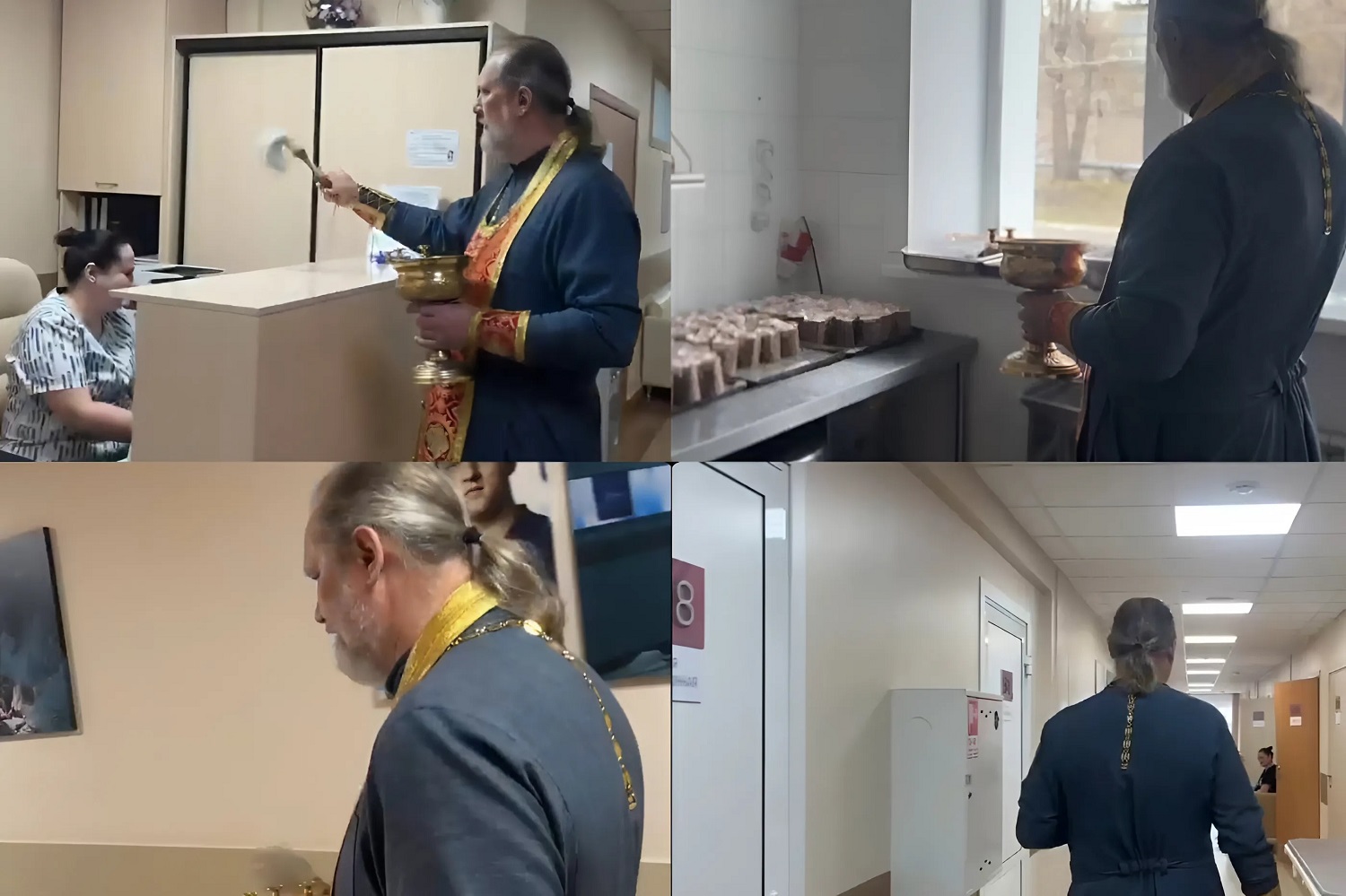 Сотрудников Сибирского научно-клинического центра поздравили с Пасхой