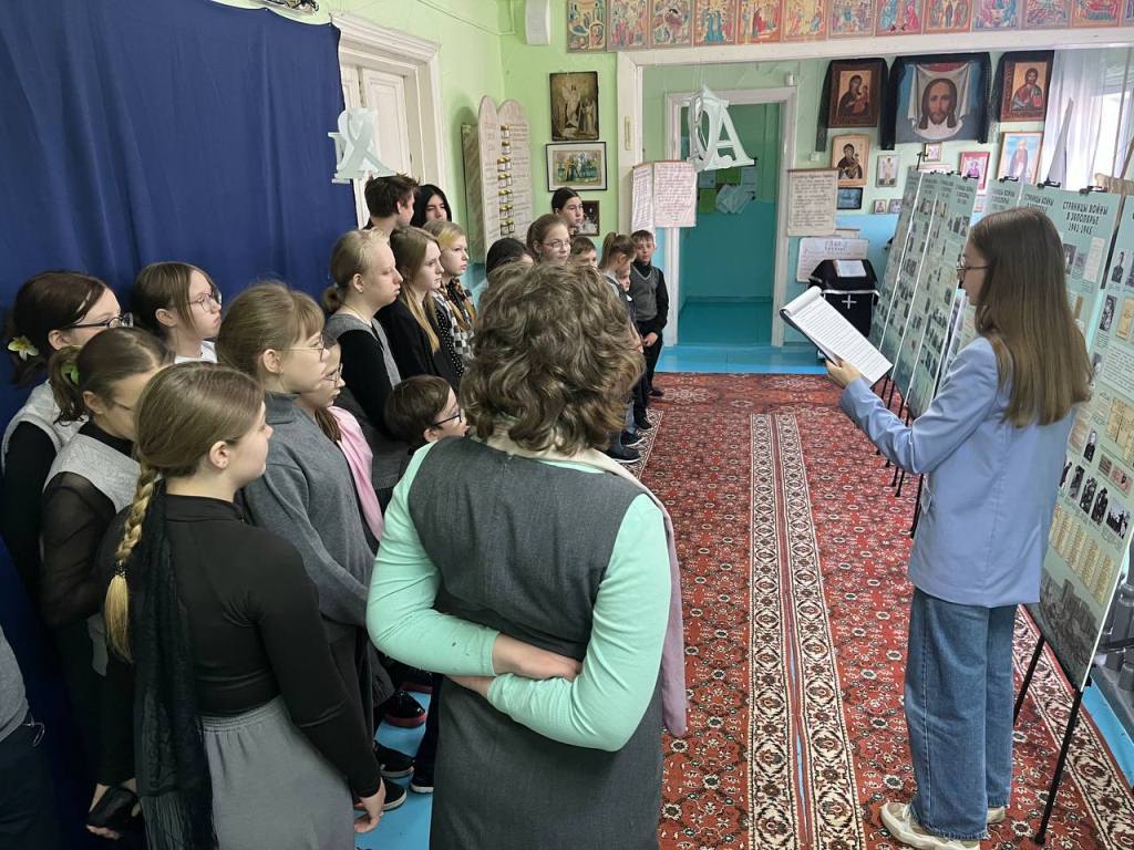 Концерт православной гимназии города Енисейска