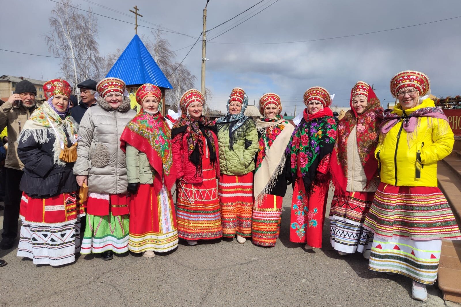 Большой пасхальный праздник прошёл в Берёзовке