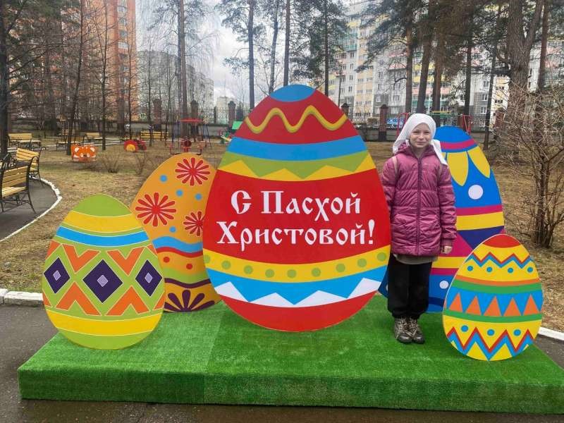 Праздничные Пасхальные гуляния в Железногорске