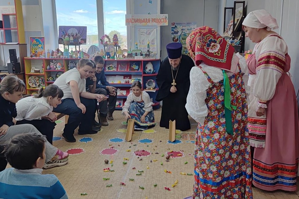 Пасхальные празднования прошли в селе Новобирилюссы